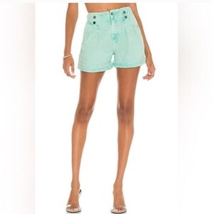 Retrofete SER.O.YA Trixie High-Waisted Bermuda Shorts Size 26.             NWT